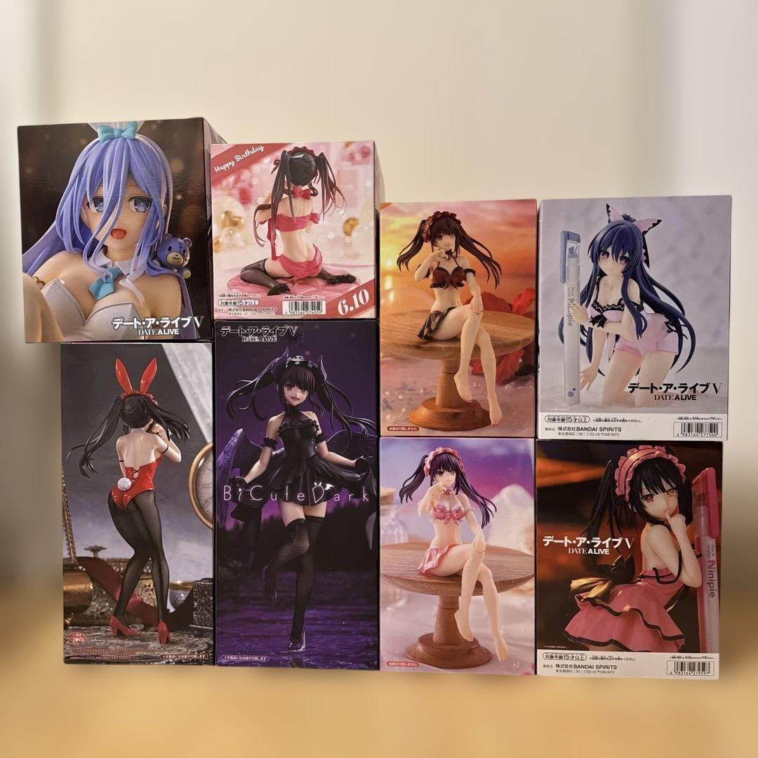 デート・ア・ライブ　フィギュア8種