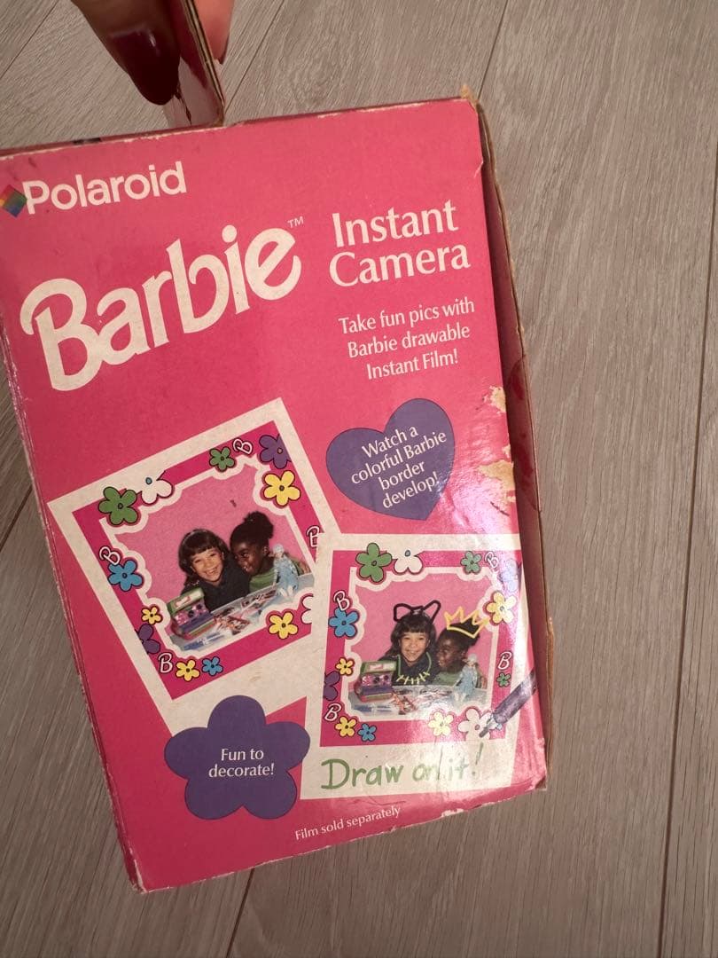 1998年ポラロイドカメラ　バービーPolaroid Barbieヴィンテージ