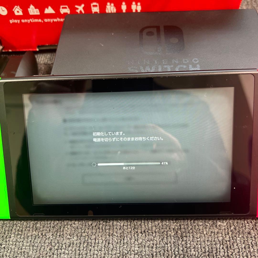 付属品完備・未対策機Nintendo Switch 本体 HAC-001（初期型