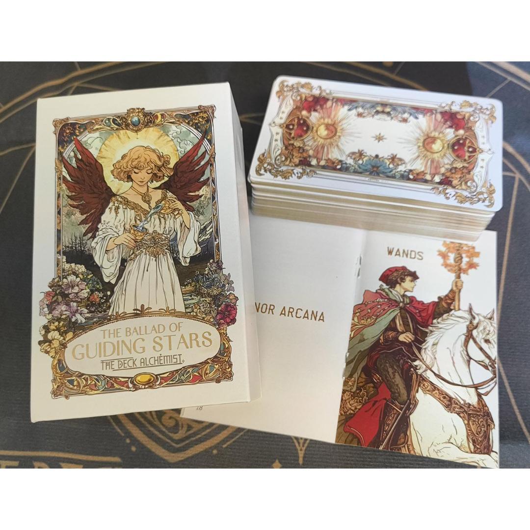【正規品タロットカード】入手困難✨超美麗✨まるで古典絵画✨星明かりの歌のデッキ