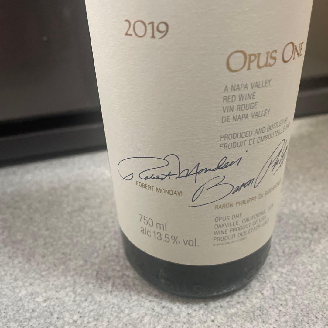 オーパス・ワン 750ml Opus One 2019 （14）