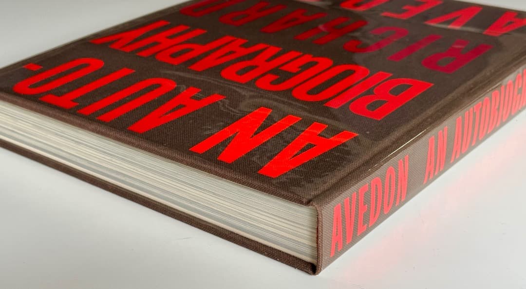 AN AUTO-BIOGRAPHY RICHARD AVEDON 外箱付き美品