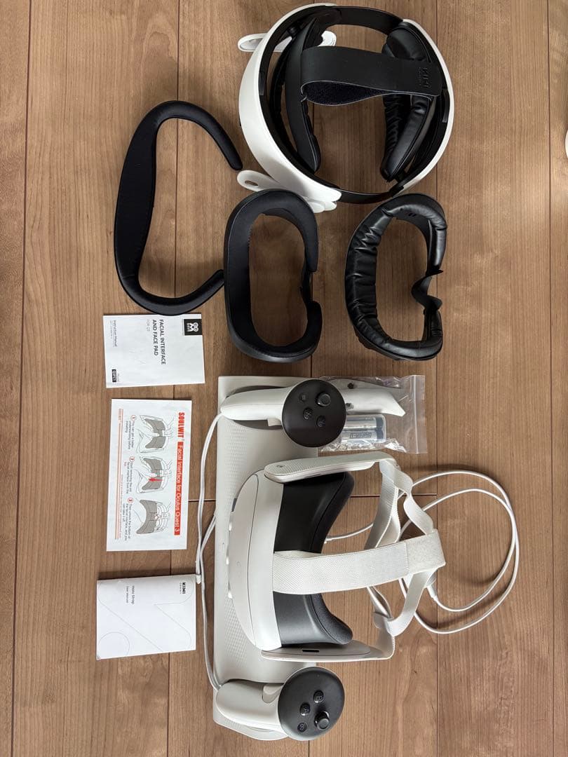  quest 3 512GB 箱無し 未使用周辺機器有り。