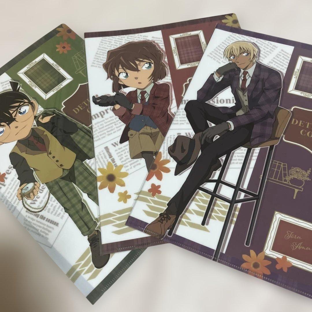 まとめ売り　名探偵コナン　　セット　コナン　クリアファイル　コナン探偵社