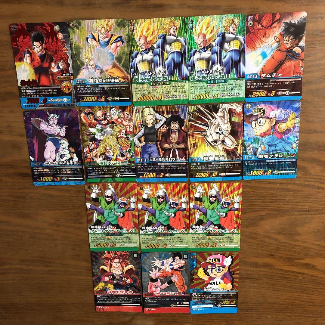 ドラゴンボール  超・超(W爆烈)・Z爆烈(Z2) カード670枚