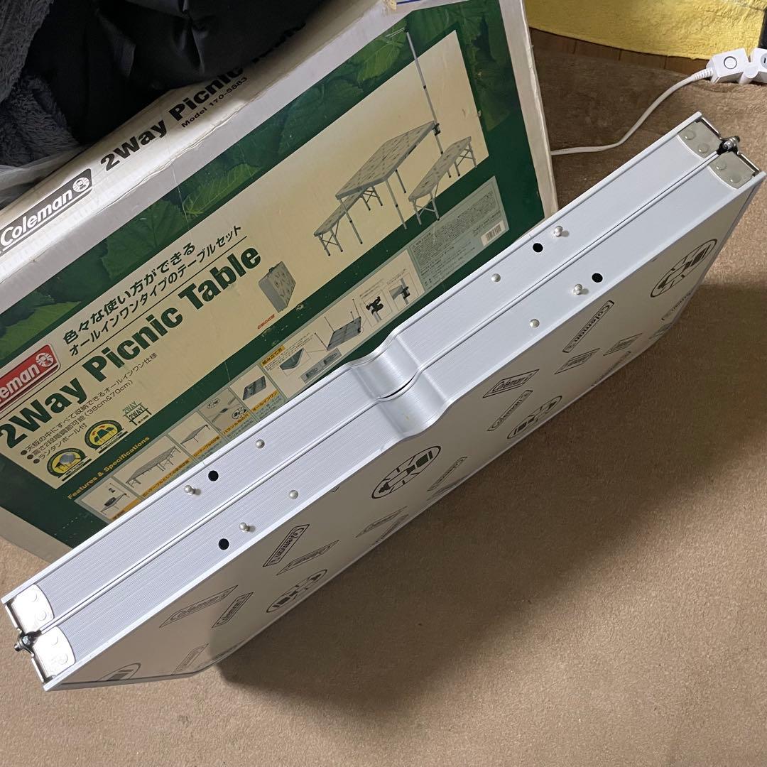 Coleman 2Way Picnic Table テーブルチェアセット