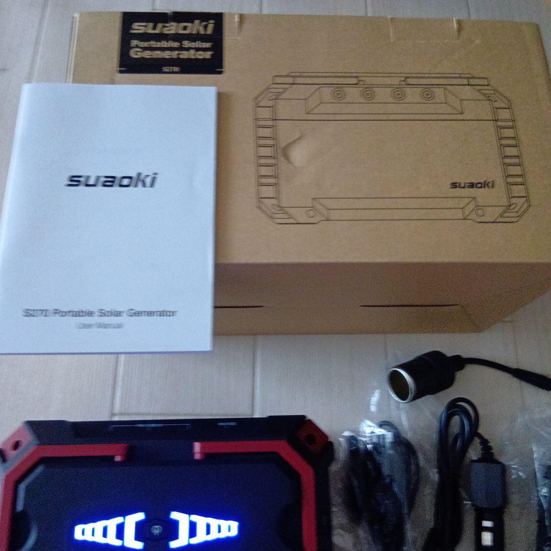 suaoki ポータブル電源　S270　新品未使用