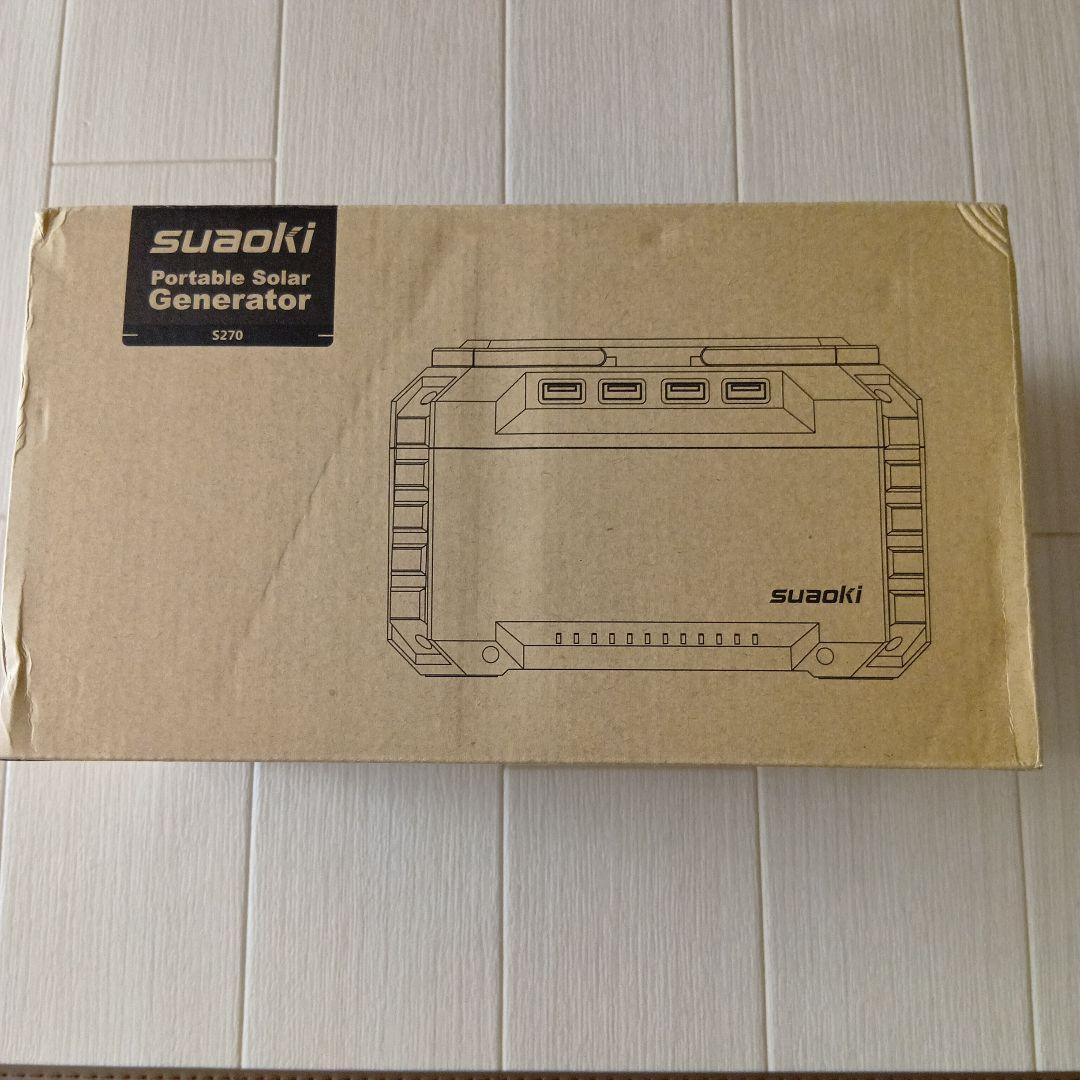 suaoki ポータブル電源　S270　新品未使用