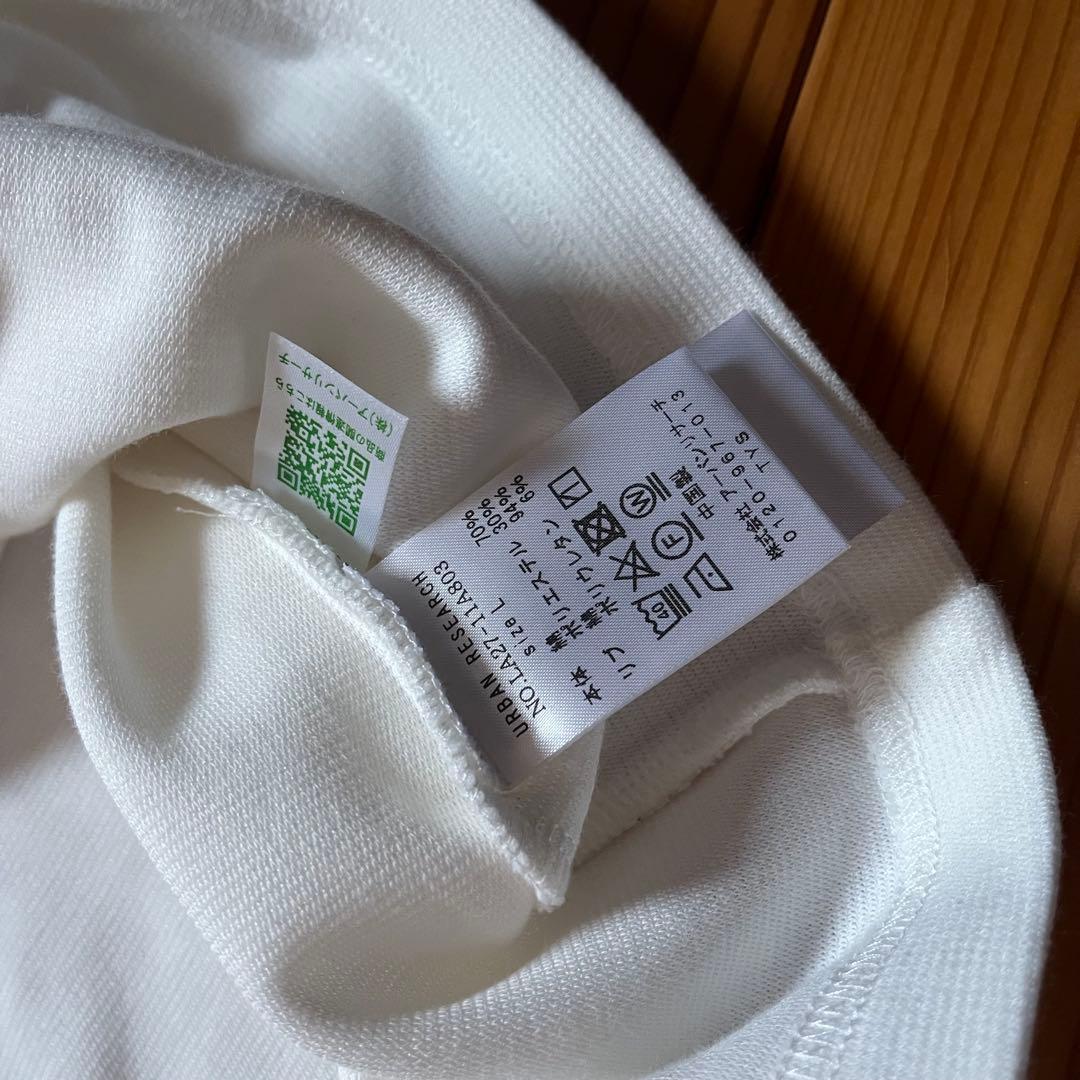 URBAN RESEARCH OOPS ゴルフ　モックネック長袖カットソー　L