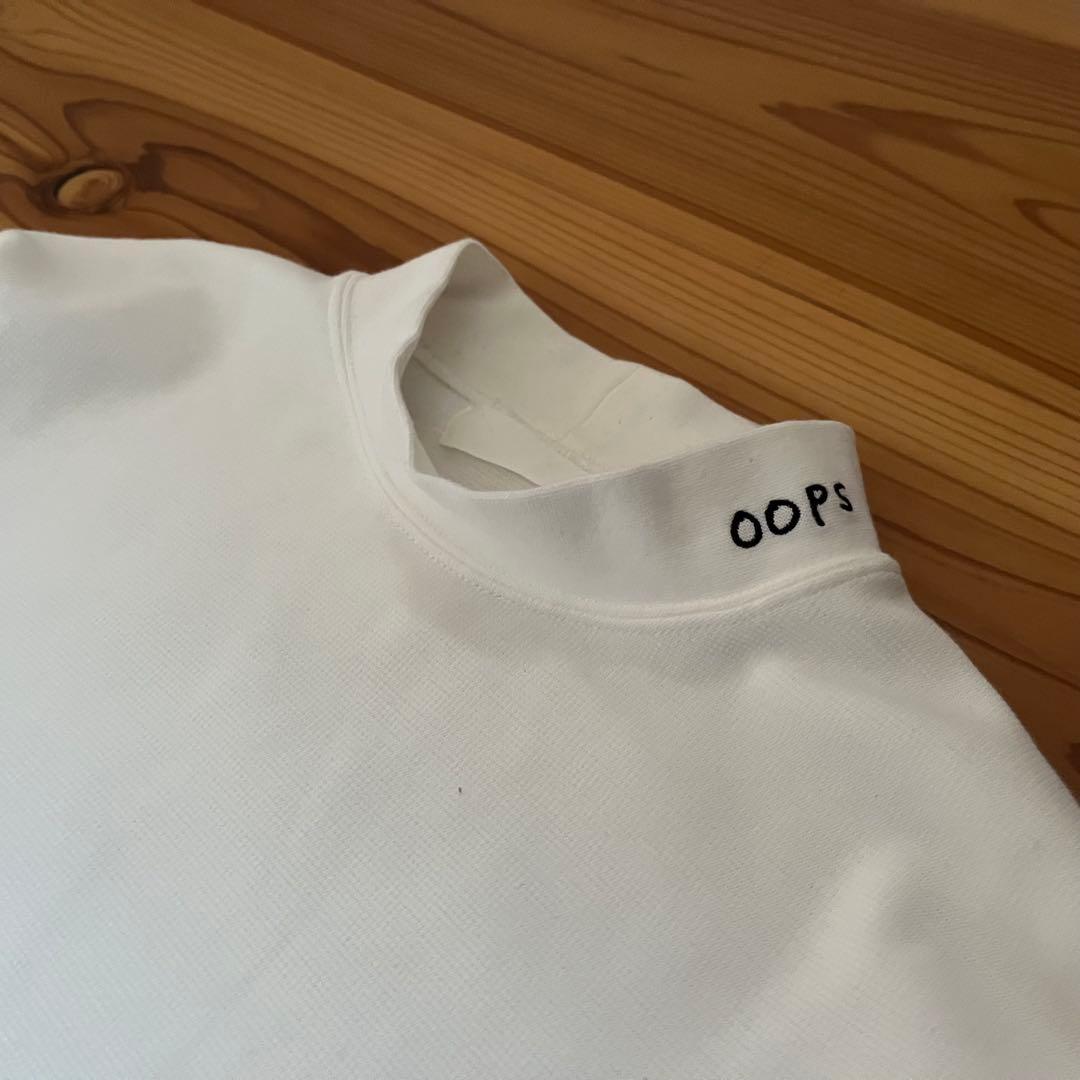 URBAN RESEARCH OOPS ゴルフ　モックネック長袖カットソー　L