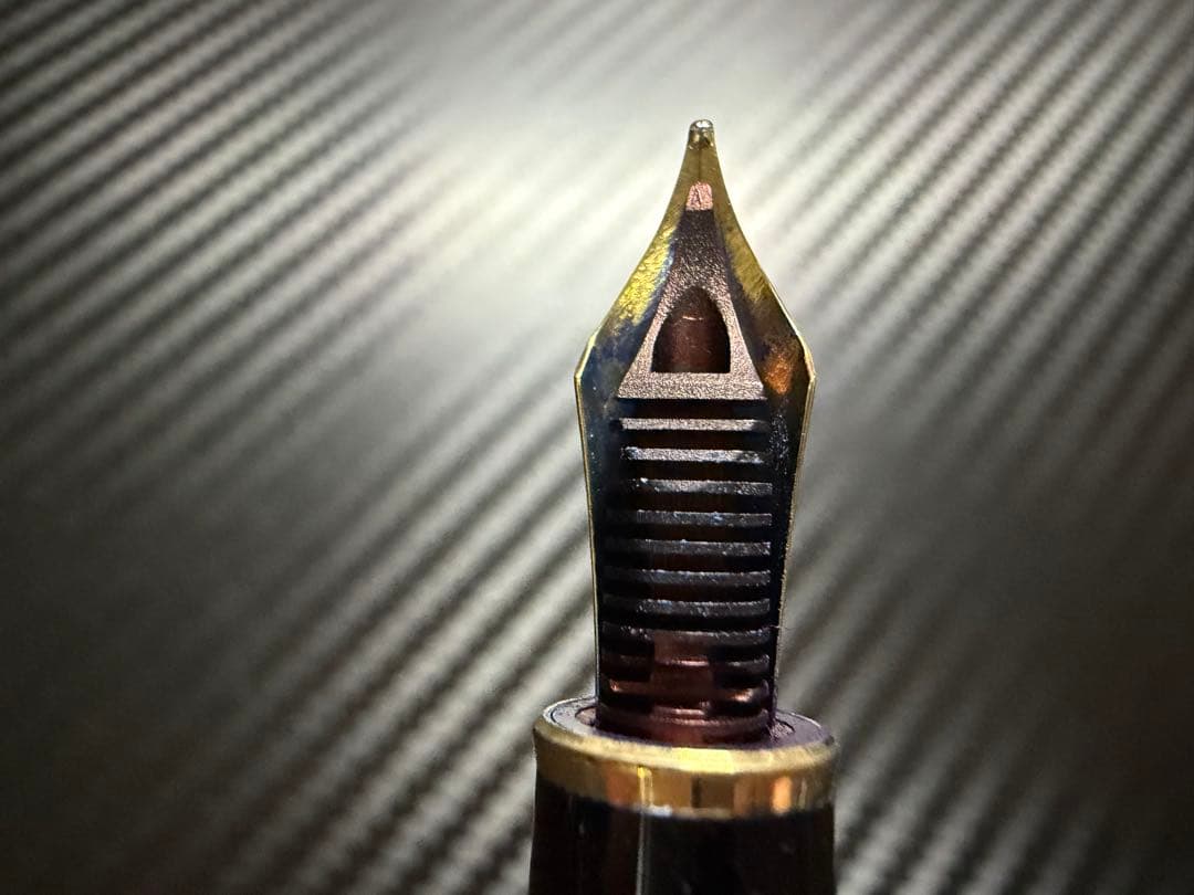 極美品 モンブラン マイスターシュテュック 144 ブラック 中白 M 万年筆