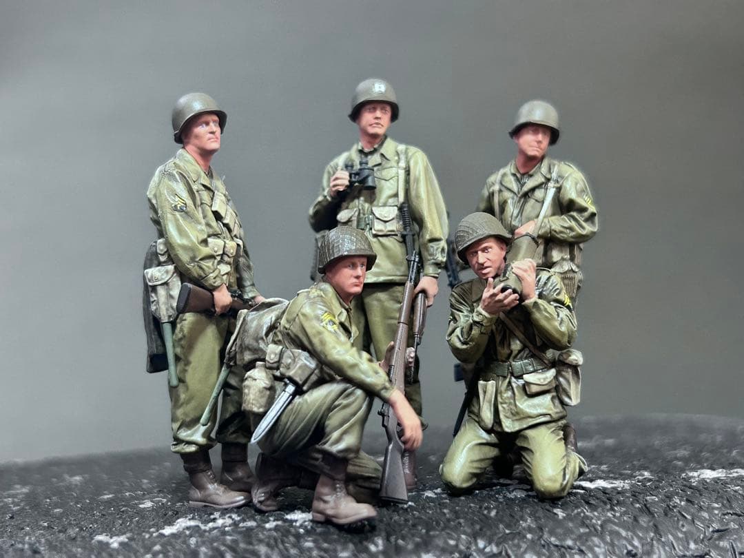 1/35 アメリカ偵察兵セット　塗装済み完成品　タミヤ