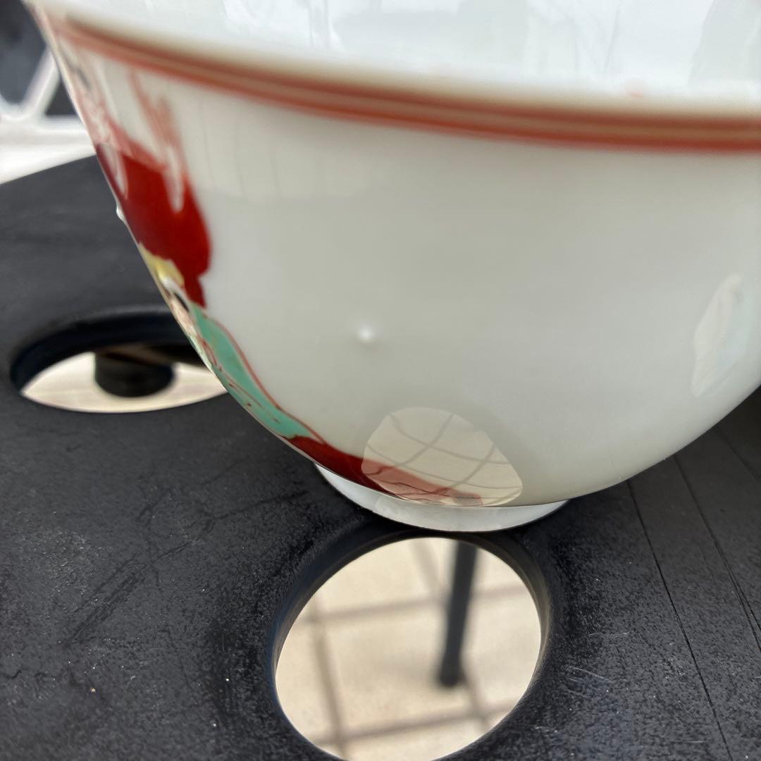 中国美術品　明成化年製　染め付け　仙人　レトロ