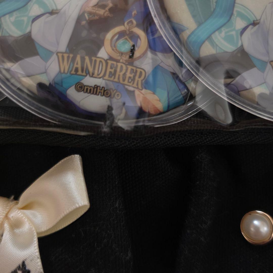 原神 放浪者 缶バッジ 痛バセット 75mm 40個