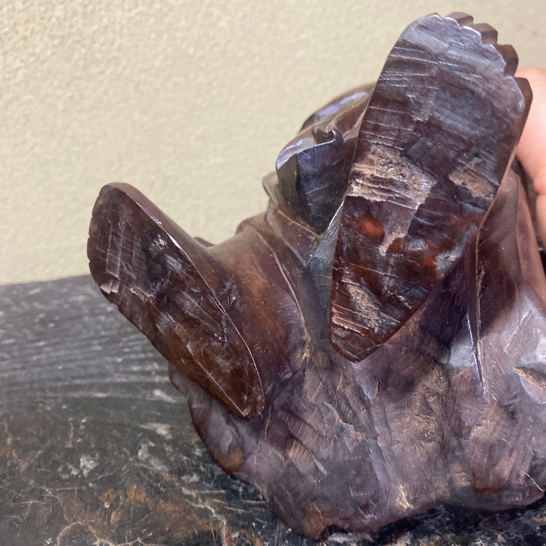 中国古玩　木彫布袋