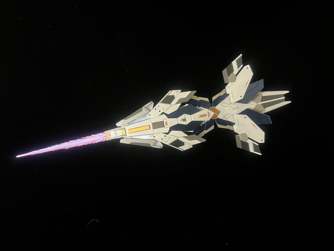 ガンプラ HGクスィーガンダム 全塗装完成品　徹底改修　ミキシング