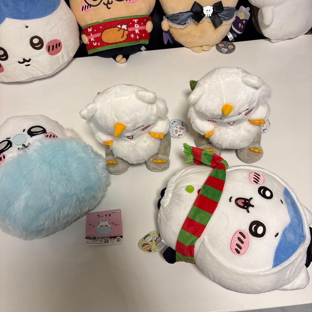 タグ付き　ちいかわ　ぬいぐるみ　まとめ売り　大量　140サイズ2箱分！　グッズ