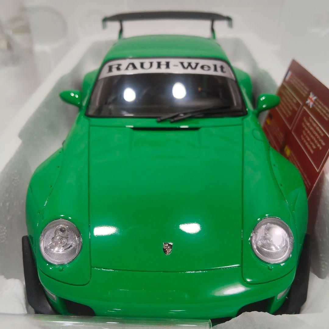 【希少】京商 RWB ポルシェ 993 1/18 2000台限定 グリーン