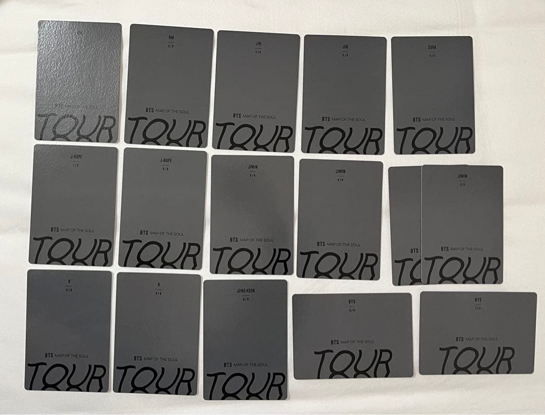 BTS ミニフォト オール MAP OF THE SOUL TOUR