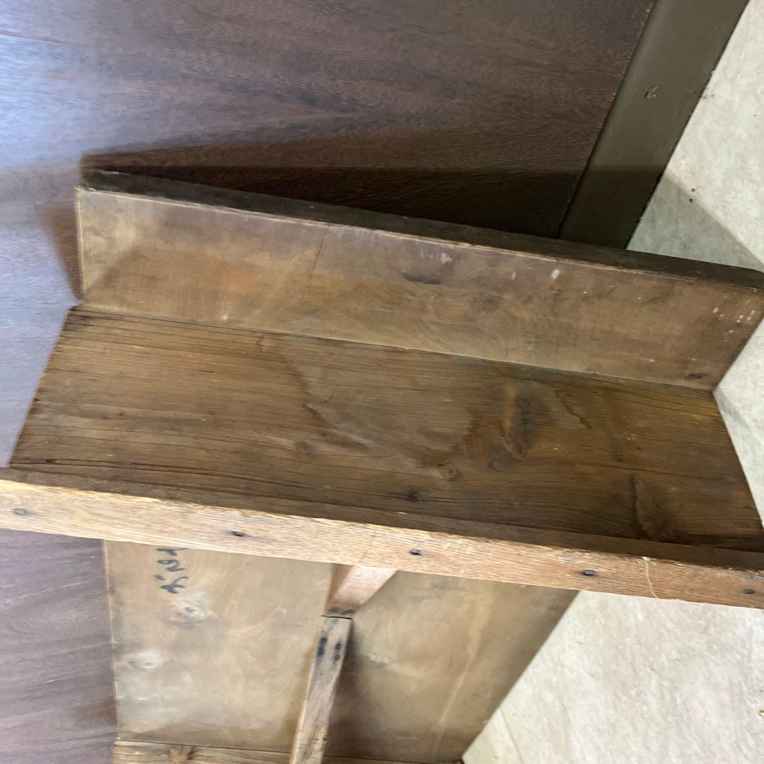 A-3 昭和レトロ 木製文机 古民具 味わい深い古材の座卓 ローテーブル 古道具