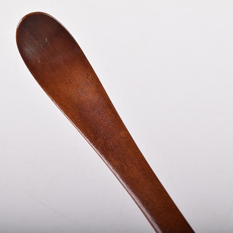 茶道具　煤竹　茶杓　裏千家十四代淡々斎書付　共筒共箱　U　R7949