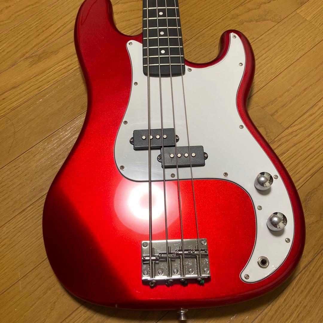 SELDER エレキベース セルダー　BASS レッド マッチングヘッド