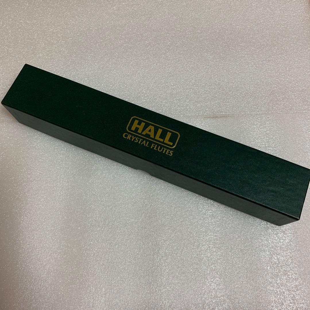 HALL クリスタルフルートC菅　Poppy 花柄デザイン