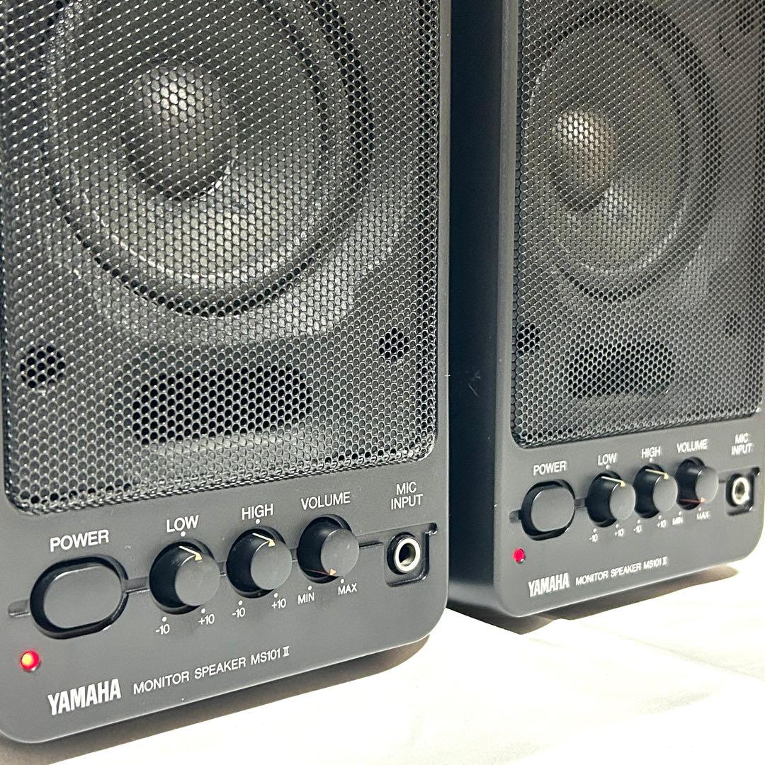 【接触不良あり】モニタースピーカー　2個セット　YAMAHA ヤマハ