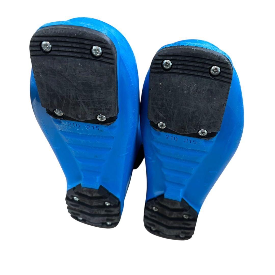 男の子　ジュニア　110cm head 21-21.5cm スキー　ストック付