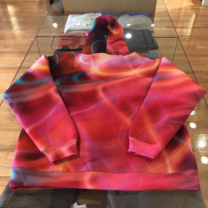 今市隆二 ブランド RILY リリー Neon Tex パーカー Lサイズ