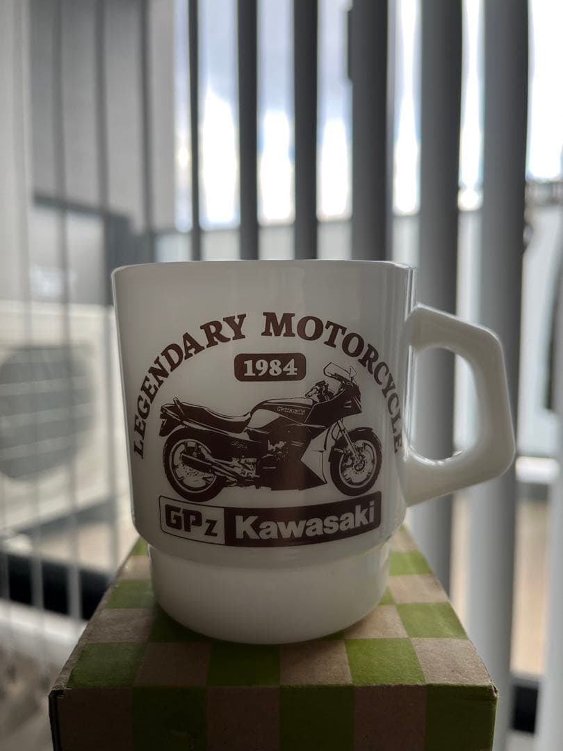 Fire-King GPz Kawasaki マグカップ 日本製