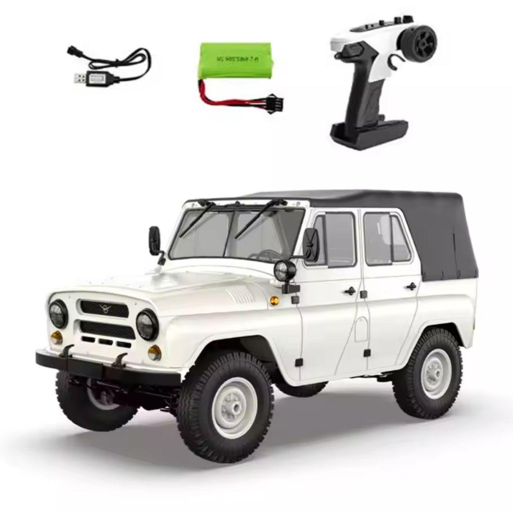 最新モデル WPL C94 UAZ-469 RTR 1/10 RC ラジコン 白