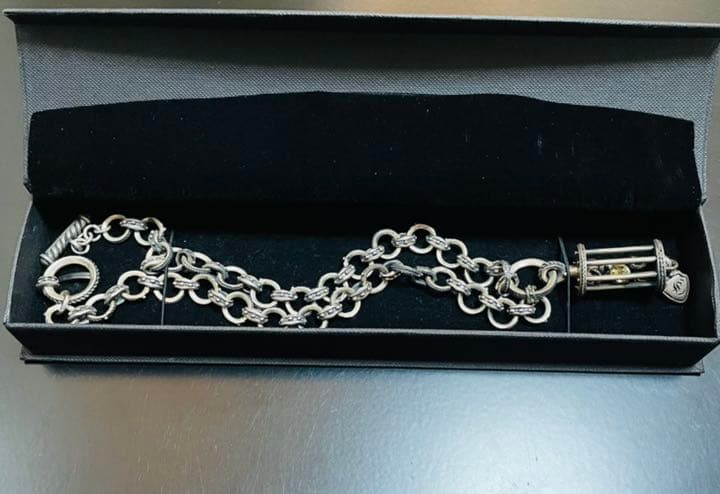 L'Arc-en-Ciel　天然石ペンダント　ラルクアンシエル　ネックレス