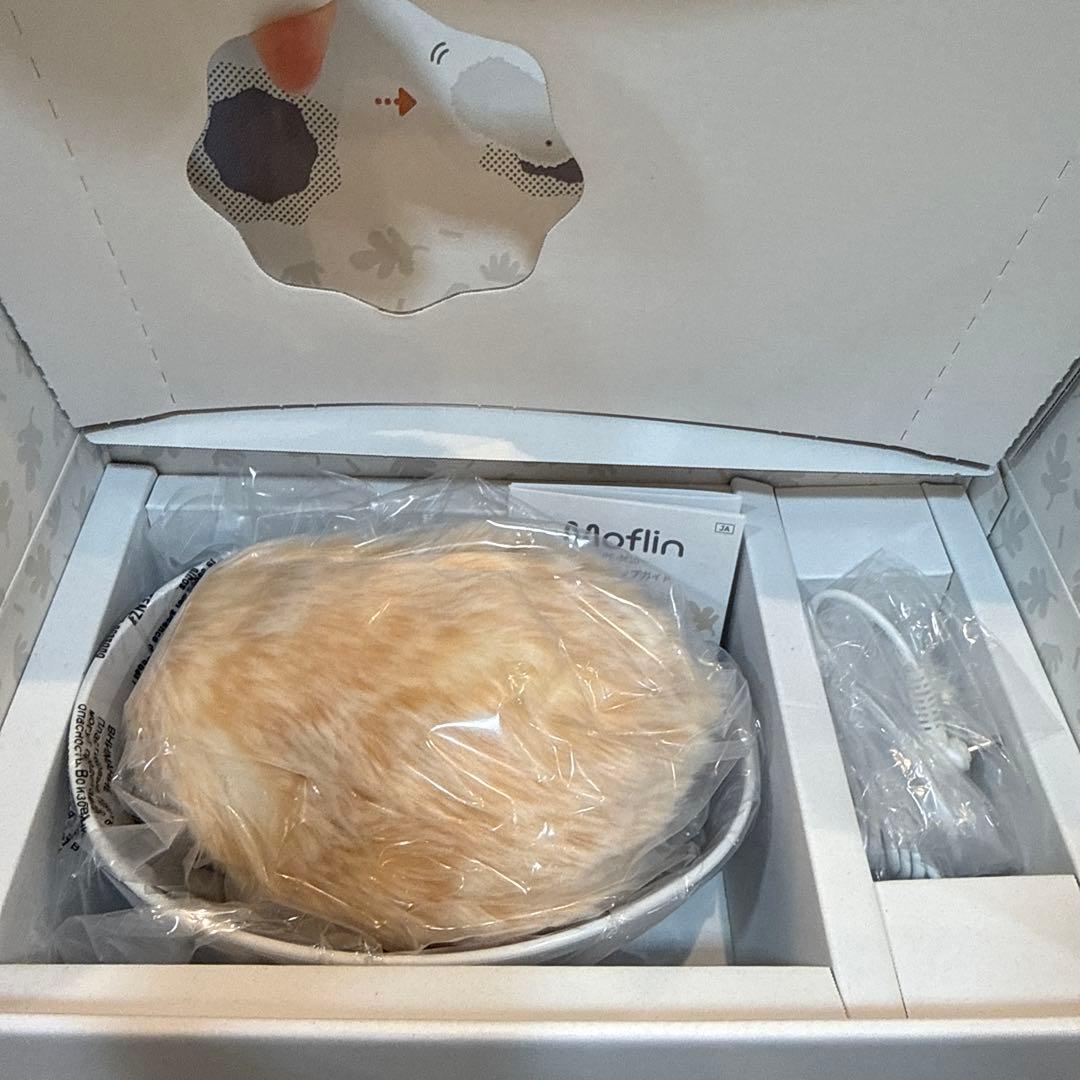 新品未使用　モフリンAIペット　コミュニケーションロボットMoflin ゴールド