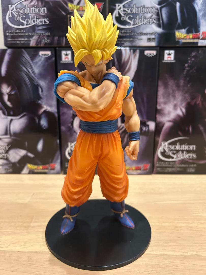 ドラゴンボールフィギュア　Resolution of Soldiers