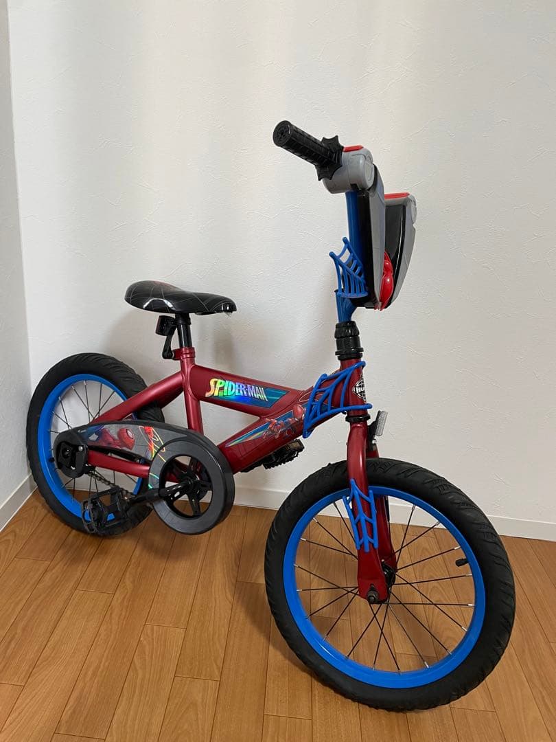 スパイダーマン　自転車　小学生