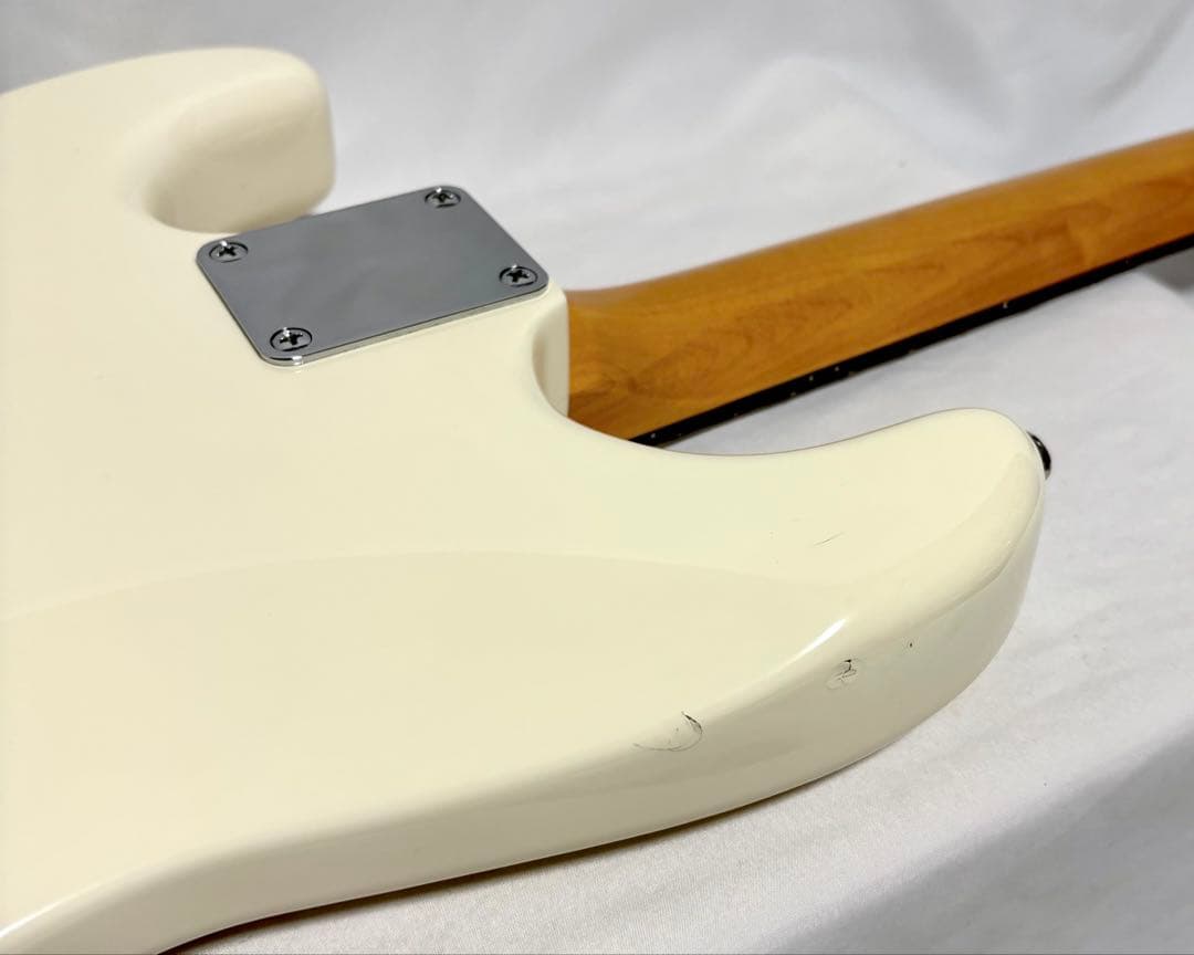 【新品弦張替済】GrassRoots ストラトキャスター スキャロップ指板