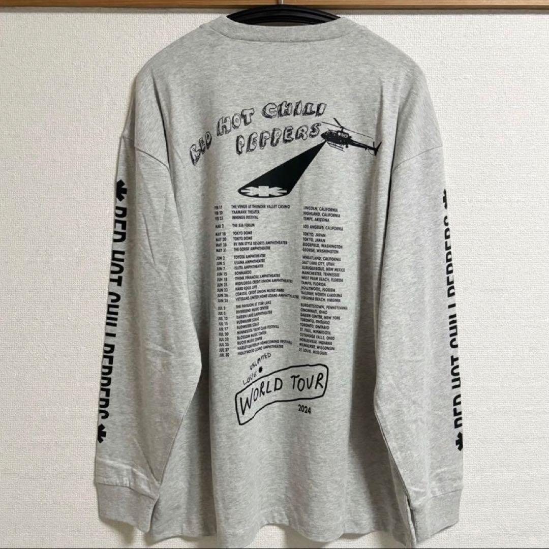 XLサイズ 新品 レッチリ 2024 東京ドーム ツアー ロンT