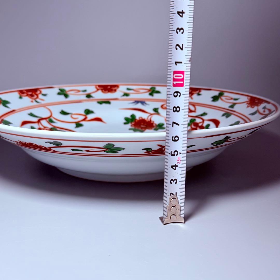 源右衛門窯　赤呉須花鳥文　尺皿　直径30.7㎝　定価52,800円　高級ライン