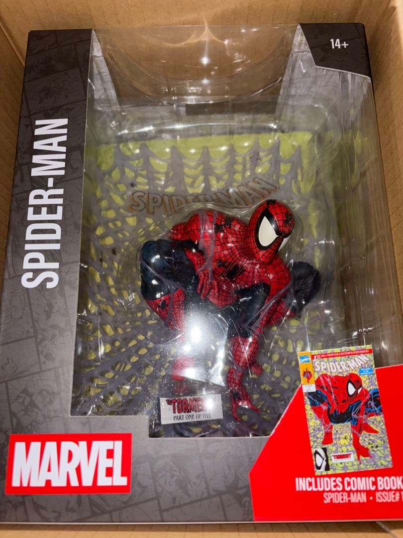 スパイダーマン トッド・マクファーレン 1/6 シーンスタチュー マクファーレン