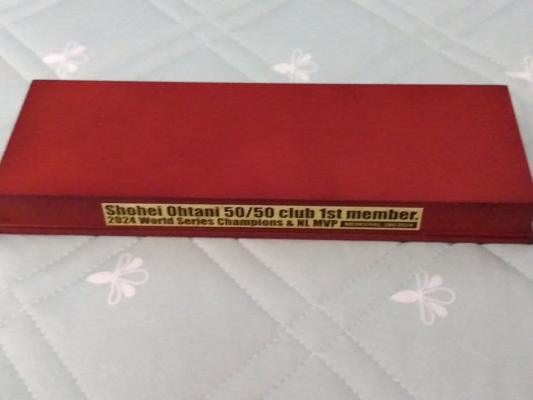 大谷翔平 メモリアルコレクション2024年50/50記念限定品(MLB公認)