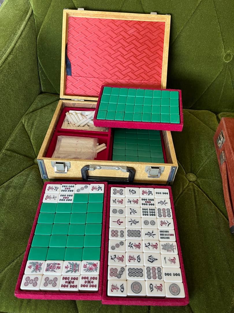 k*7様 オマケ麻雀牌付き【圧倒的な美しさ】任天堂 役満 新象牙　麻雀牌　象牙風