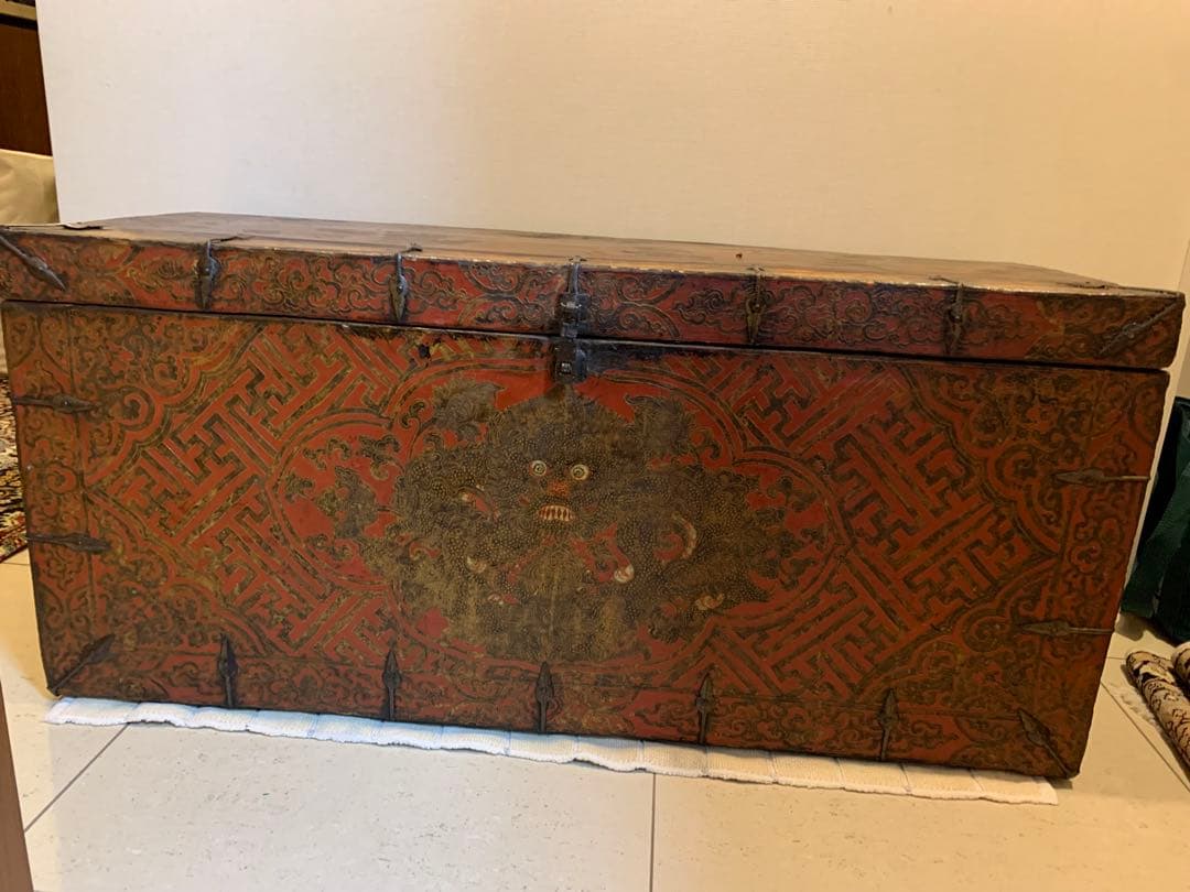 Antique 19世紀頃 ¥396000 評価され　薬箪笥