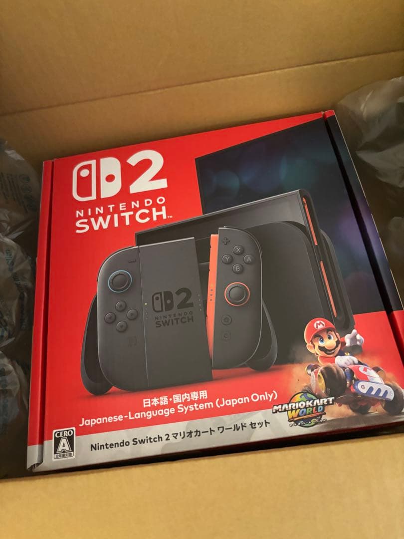 新品　Nintendo Switch 2 日本語版 マリオカート8同梱