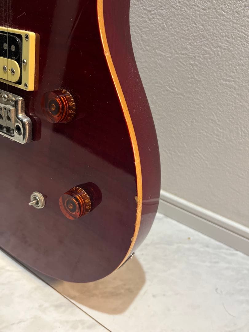 PRS SE エレキギター ワインレッド ギターケース付き