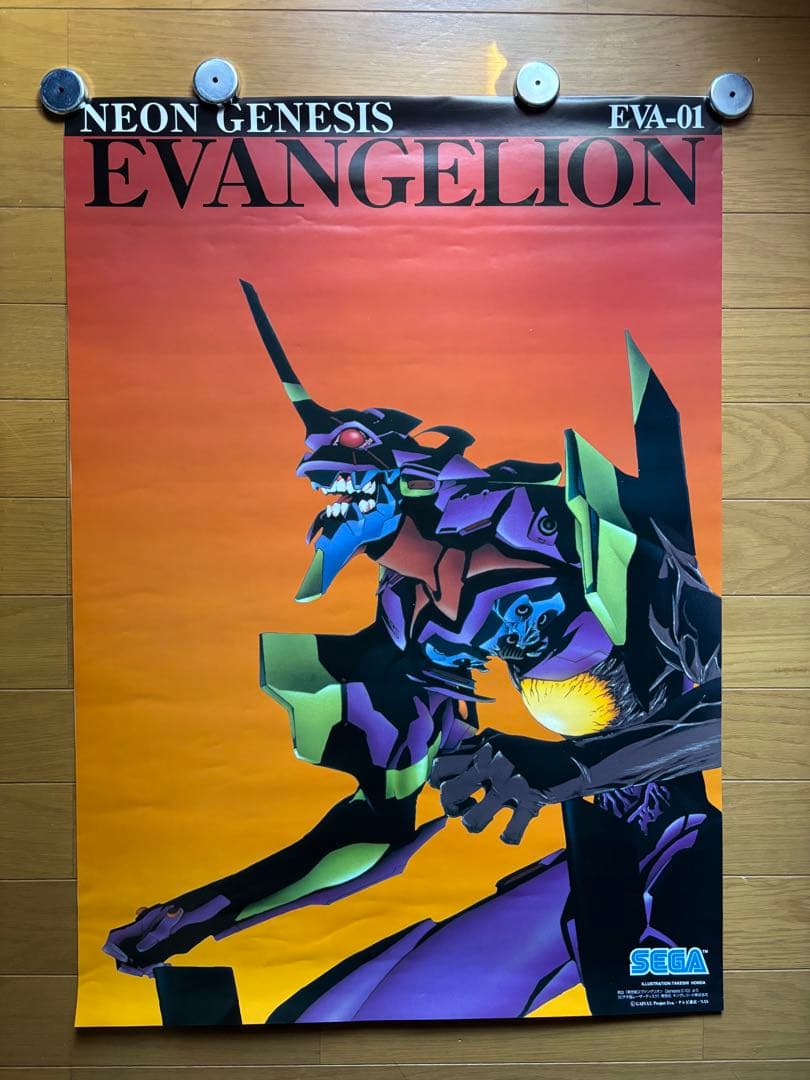 【非売品9枚セット】新世紀エヴァンゲリオン ポスターヒーローズ B2サイズ