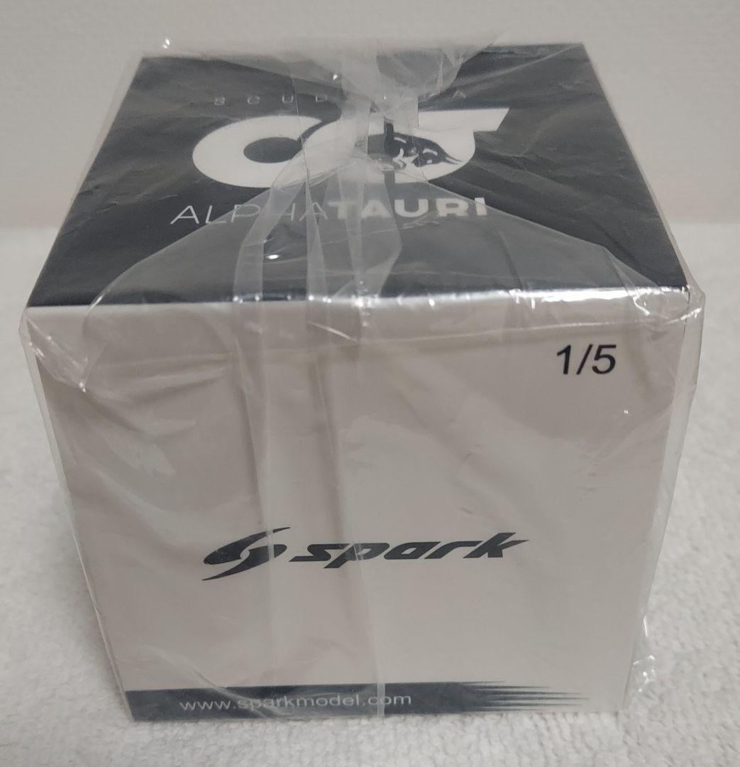 【新品、未開封】スパーク社製 角田裕毅 1/5 ヘルメット 2023イタリアGP