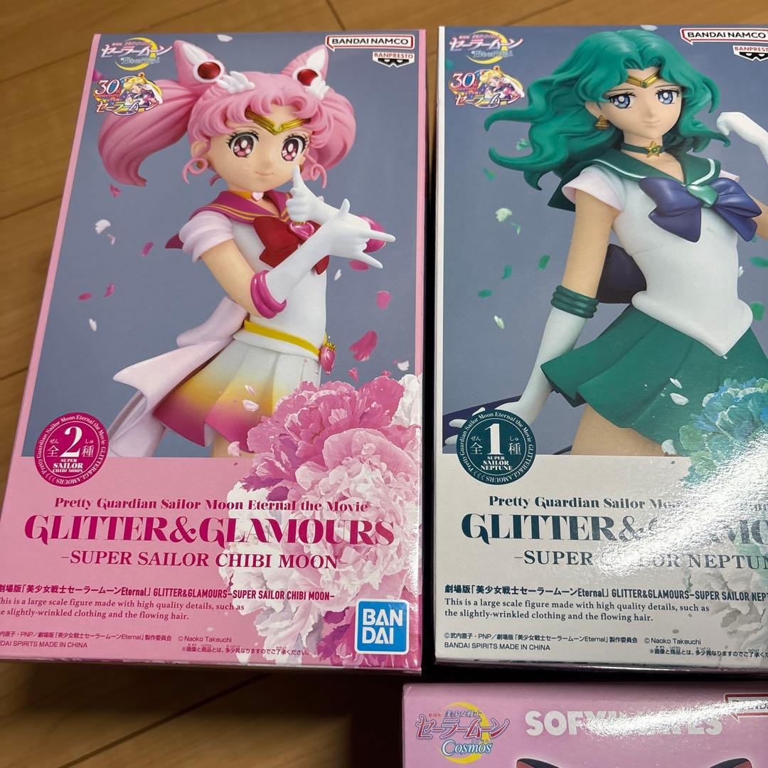 セーラームーン　フィギュア　4点セット