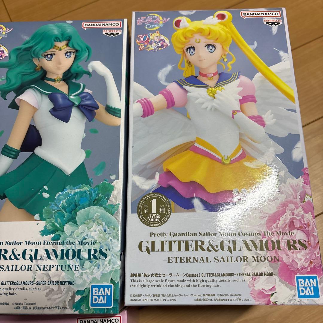 セーラームーン　フィギュア　4点セット