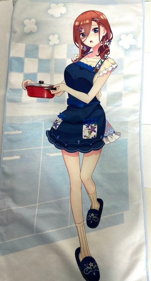 五等分の花嫁 一番くじ エプロン フィギュア マイクロファイバータオル